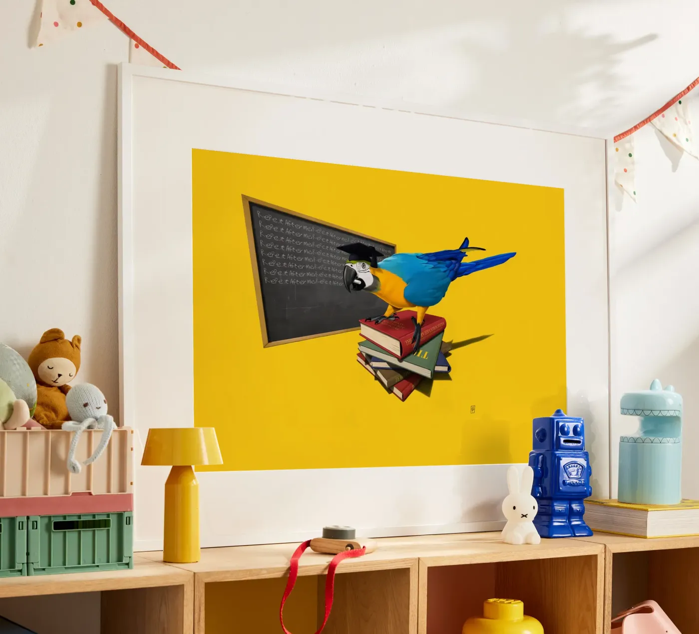 Repeat (Coloured) Poster von Rob Art | Illustration