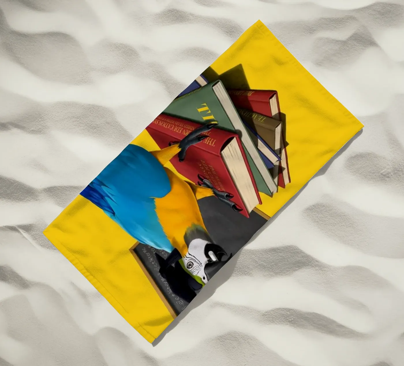 Repeat (Coloured) strandhanddoek van Rob Art | Illustration