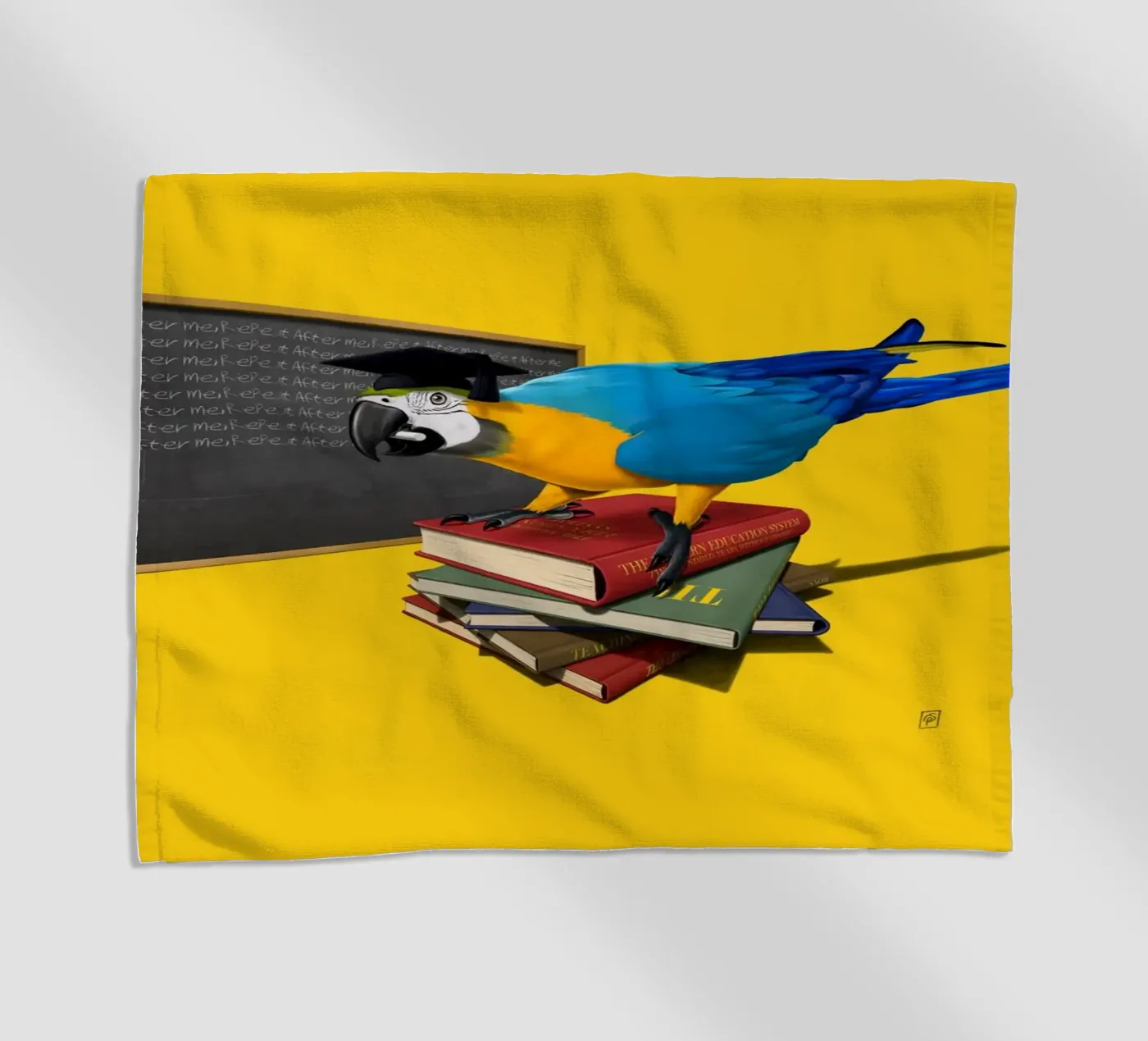 Repeat (Coloured) strandhanddoek van Rob Art | Illustration