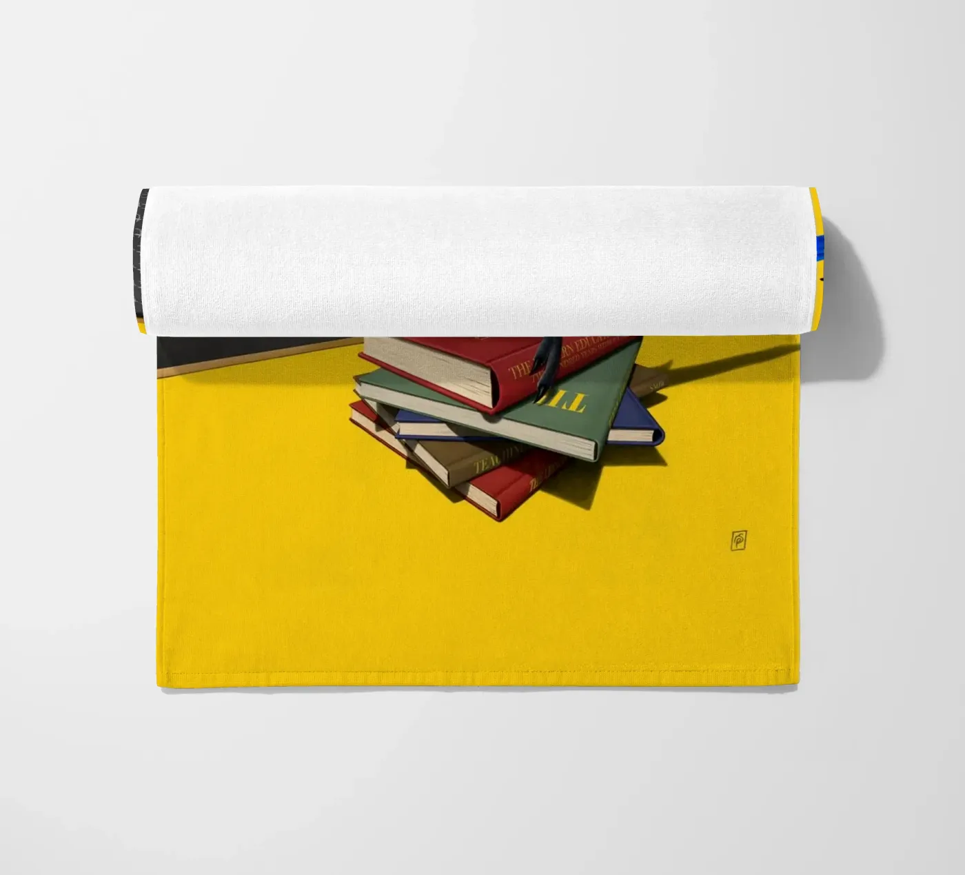 Repeat (Coloured) strandhanddoek van Rob Art | Illustration