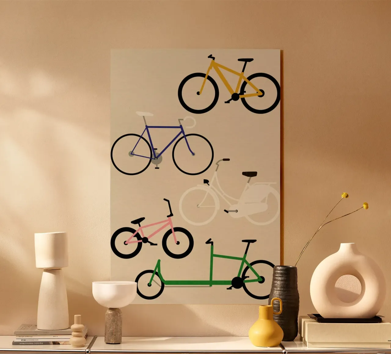 Bicycles plexiglass da Rosi Feist