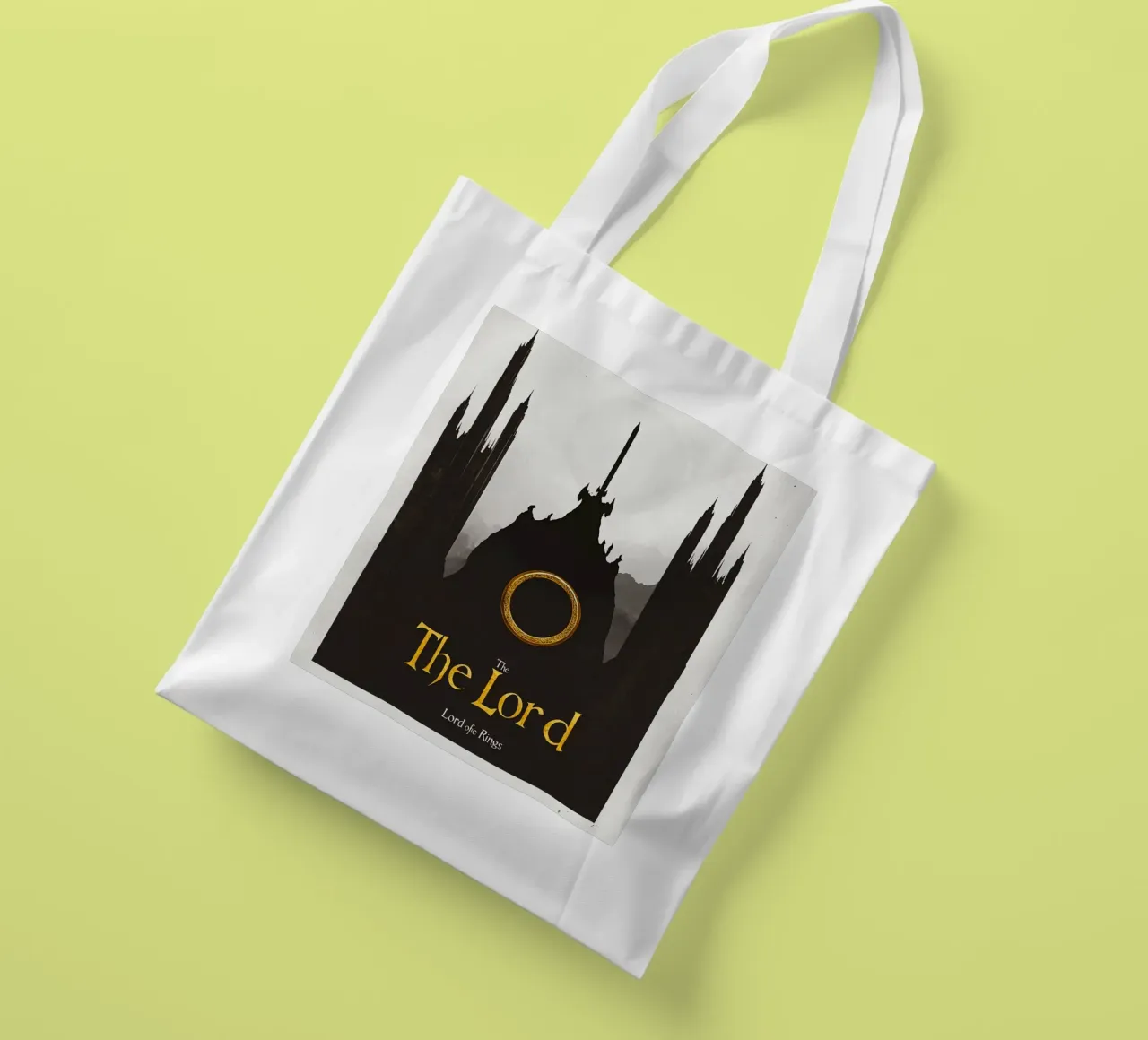 The Lord of the Rings - Schaduwen van Mordor jute draagtas van Mittelerde Atelier