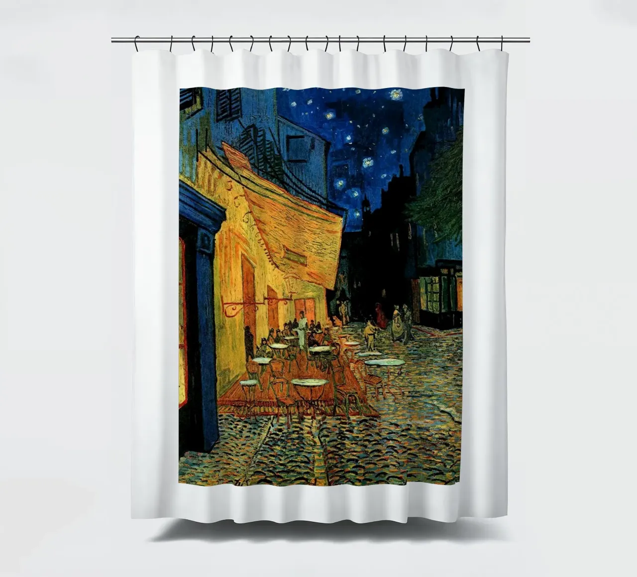 terrazza del caffè di notte tenda da doccia da Piper Shop Oke