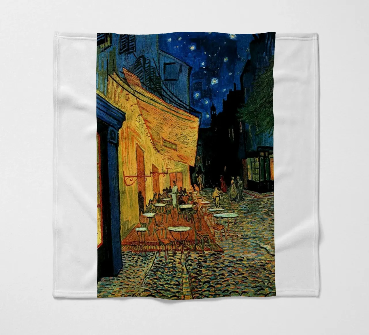 terrazza del caffè di notte coperta in pile da Piper Shop Oke