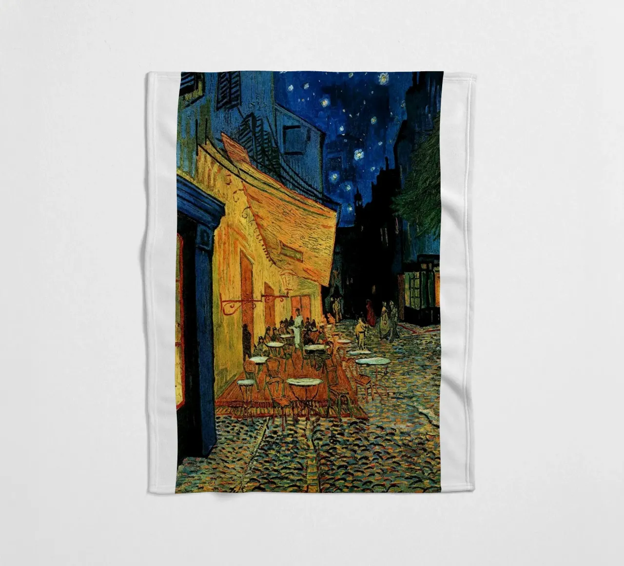 terrazza del caffè di notte coperta in pile da Piper Shop Oke