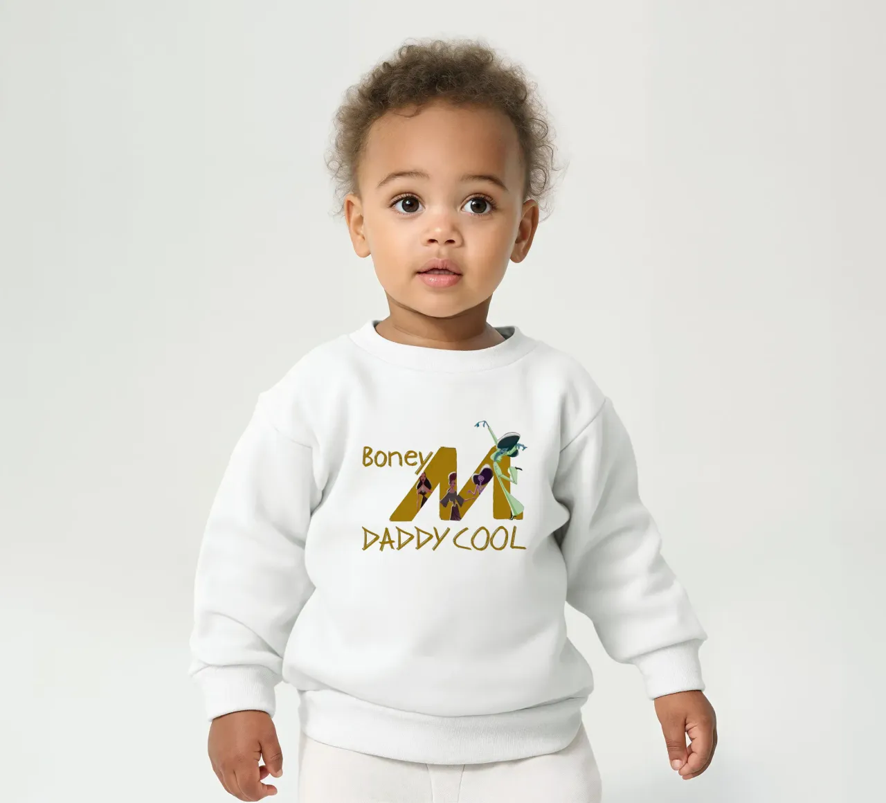Boney M. - Daddy Cool baby sweatshirt by Gladysrg