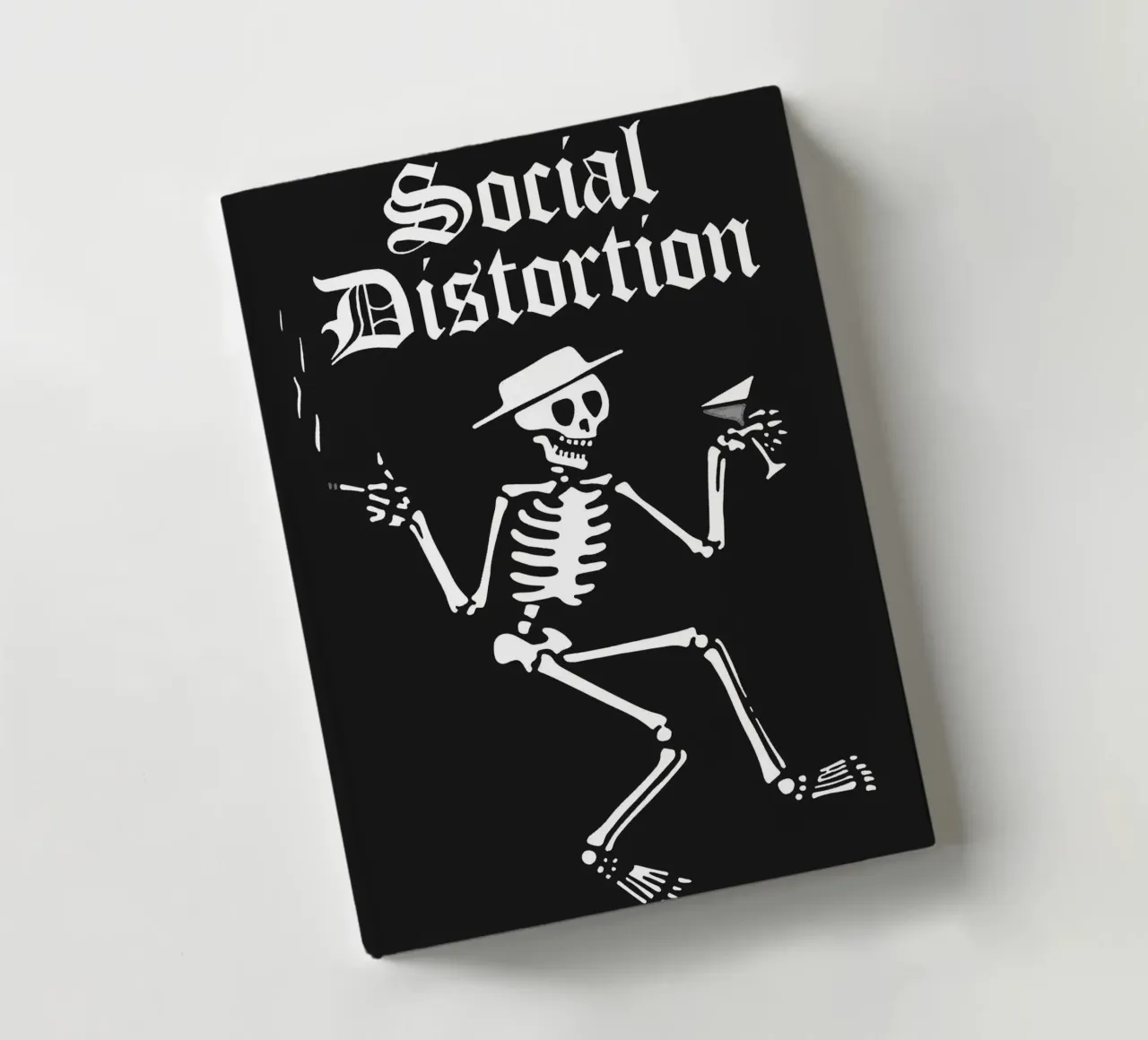 Art du groupe Social Distortion carnet de notes de vanhesling
