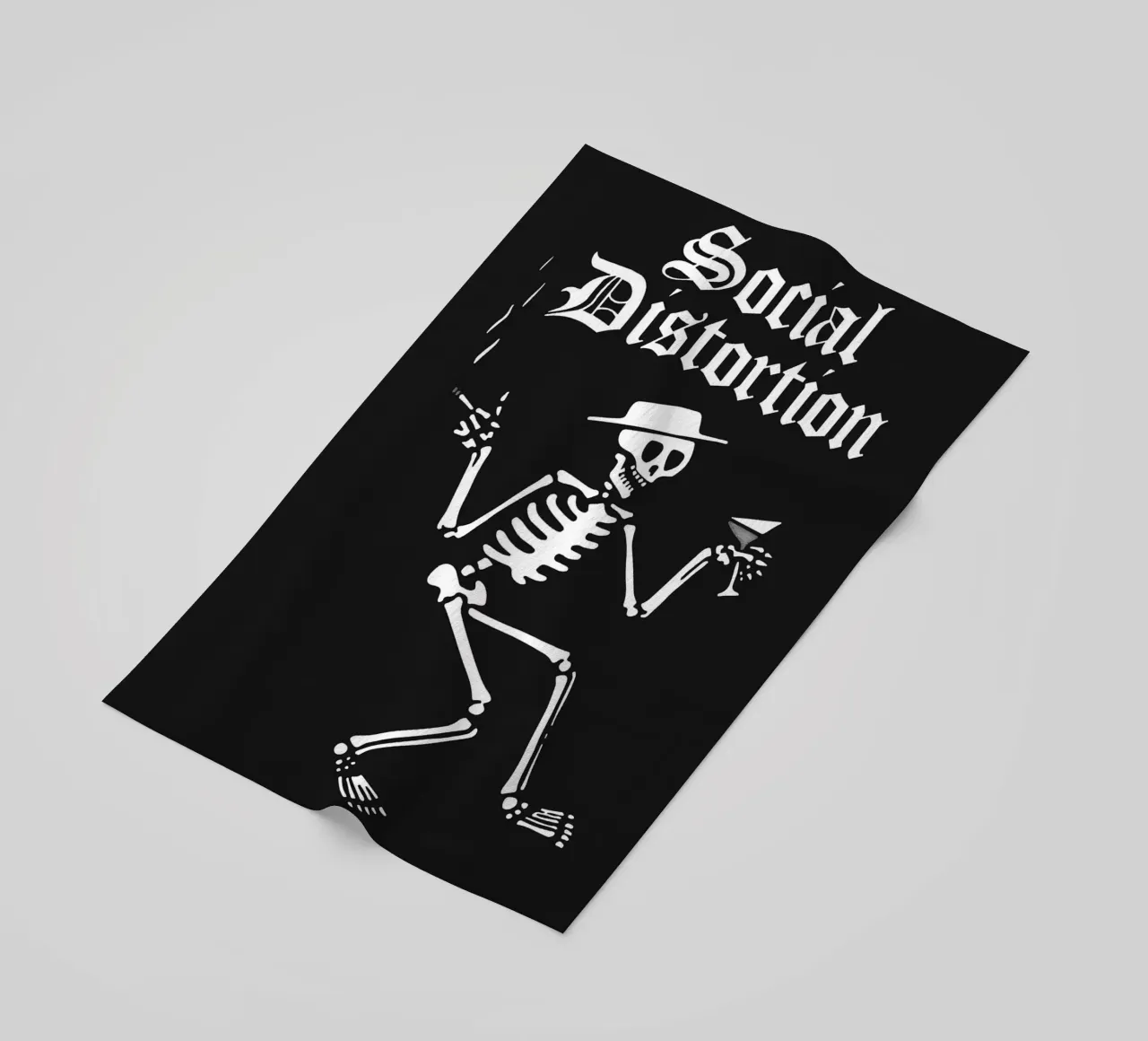 Art du groupe Social Distortion serviette de plage de vanhesling