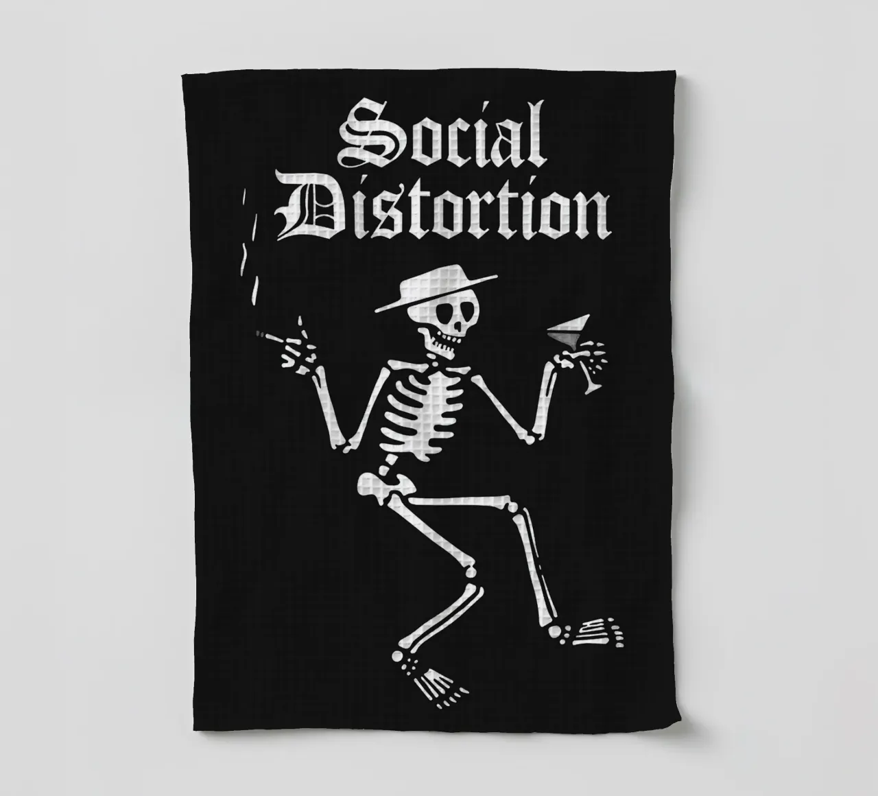 Art du groupe Social Distortion torchon de vanhesling