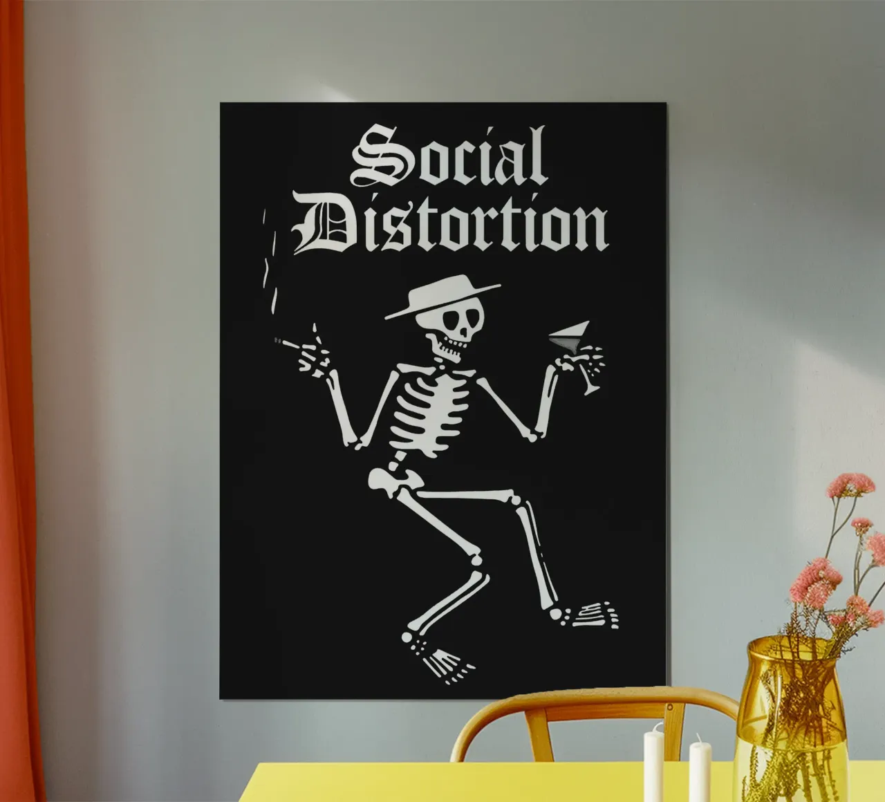 Art du groupe Social Distortion hahnemühle de vanhesling