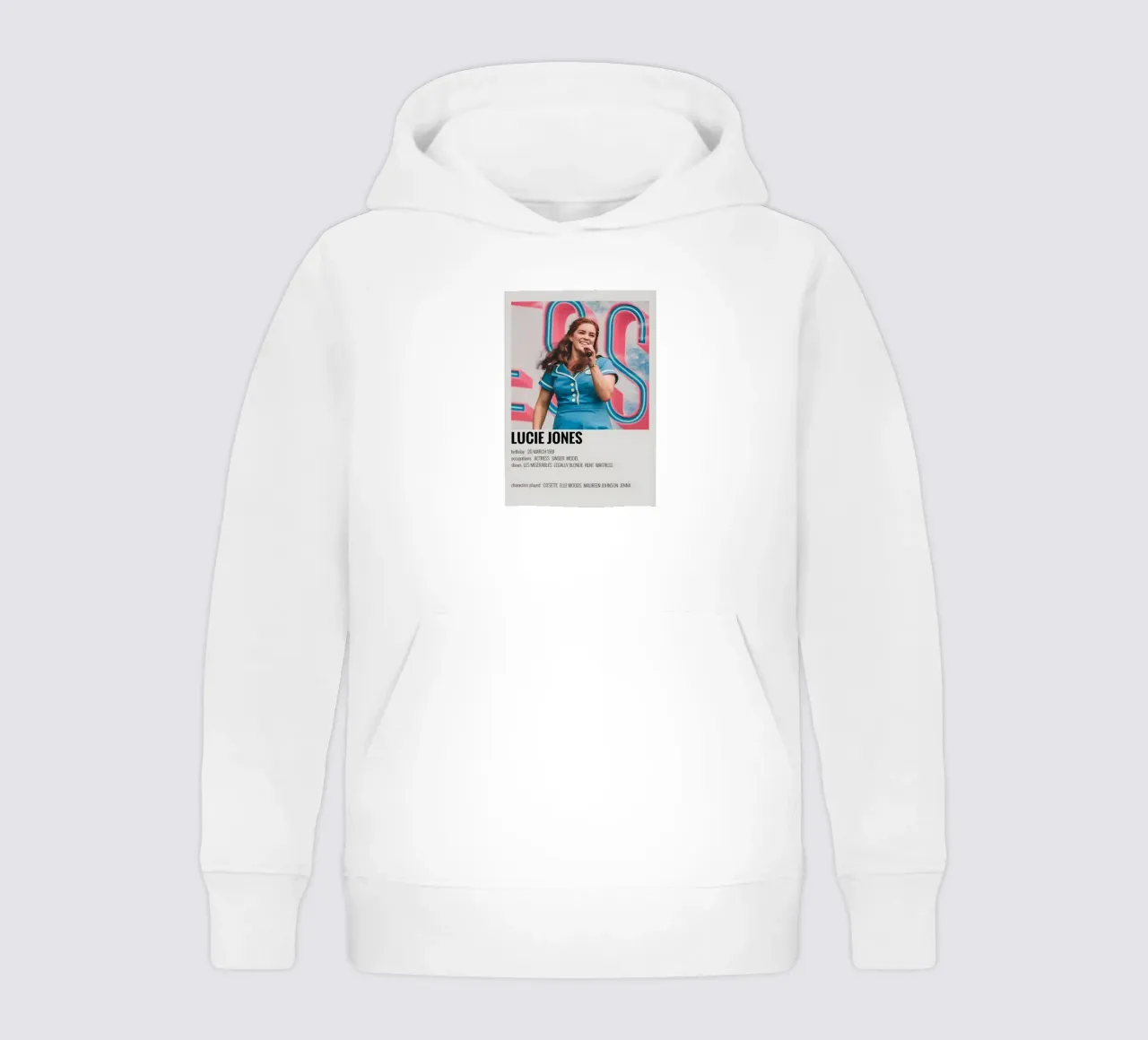 LUCIE JONES kids hoodie by MVFminimalist