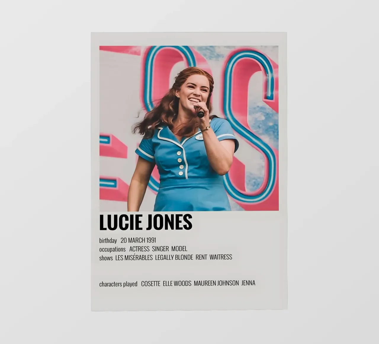 LUCIE JONES pellicola backlit da MVFminimalist