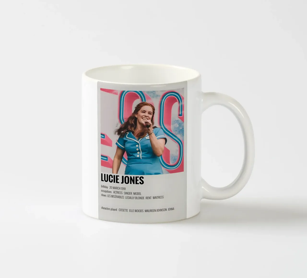 LUCIE JONES tazza in ceramica da MVFminimalist