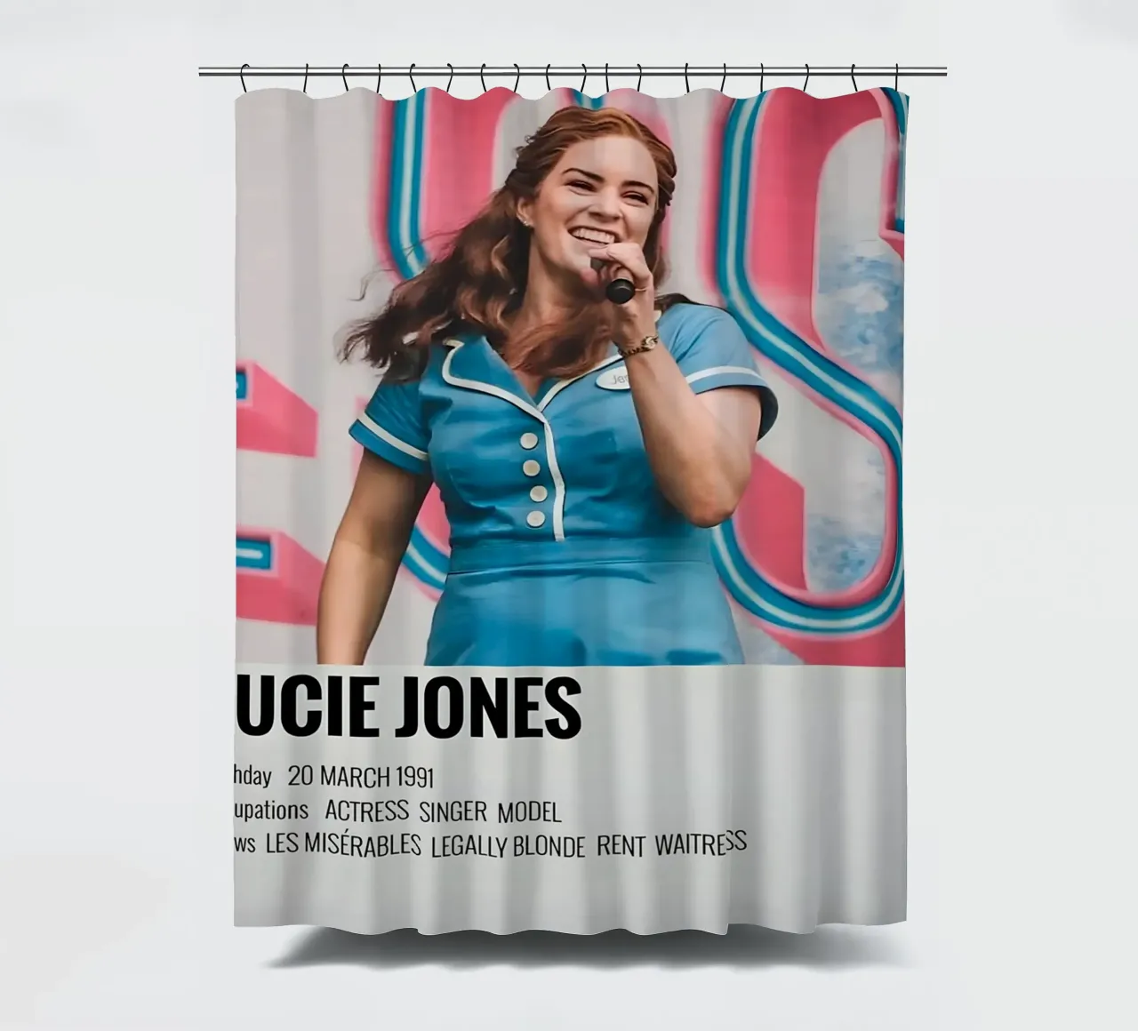 LUCIE JONES Duschvorhang von MVFminimalist