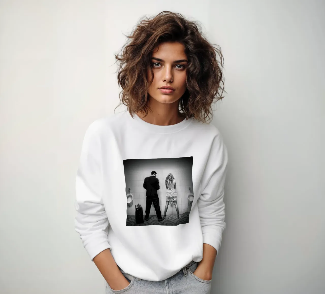 Le donne felpa da christal shop