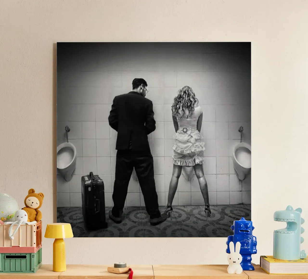 Le donne plexiglass da christal shop