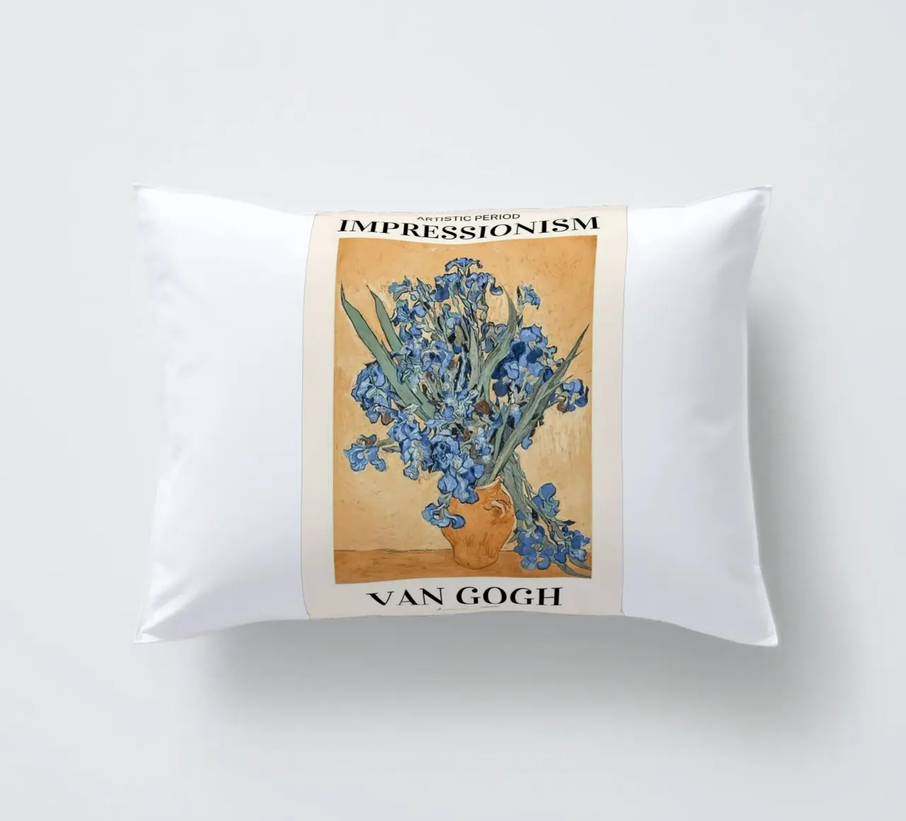 fiori di iris in vaso cuscino da Piper Shop Oke