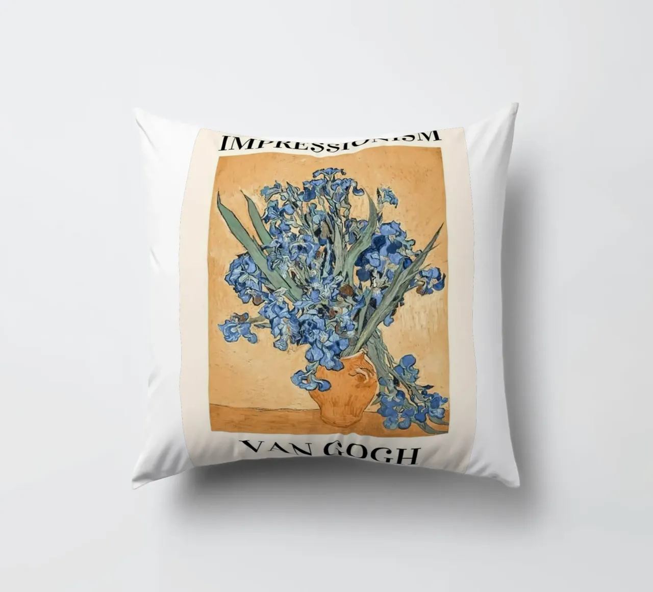 fiori di iris in vaso cuscino da Piper Shop Oke