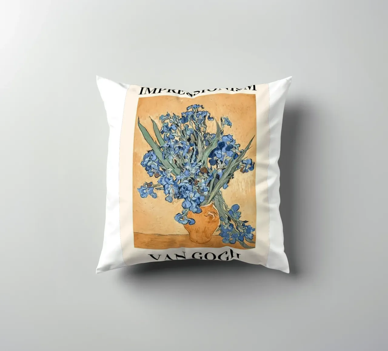 fiori di iris in vaso cuscino da Piper Shop Oke