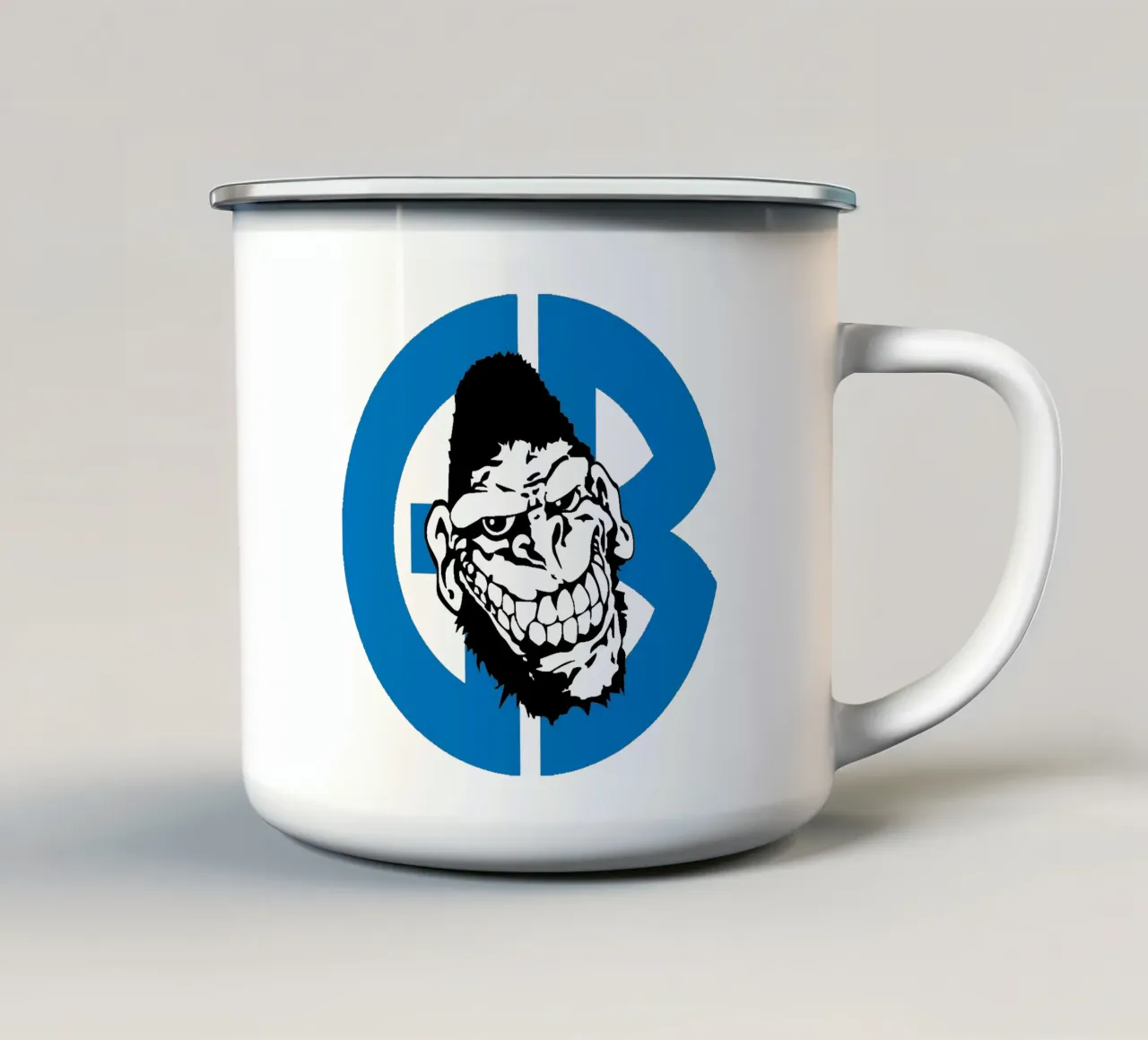 Gorilla Biscuits tazza in smalto da Gladysrg
