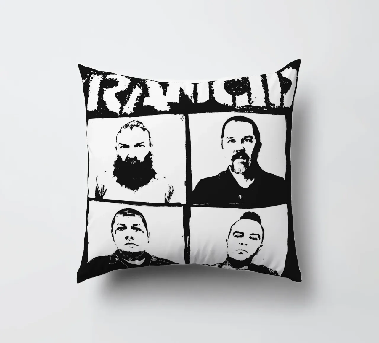 art du groupe rancid coussin de vanhesling