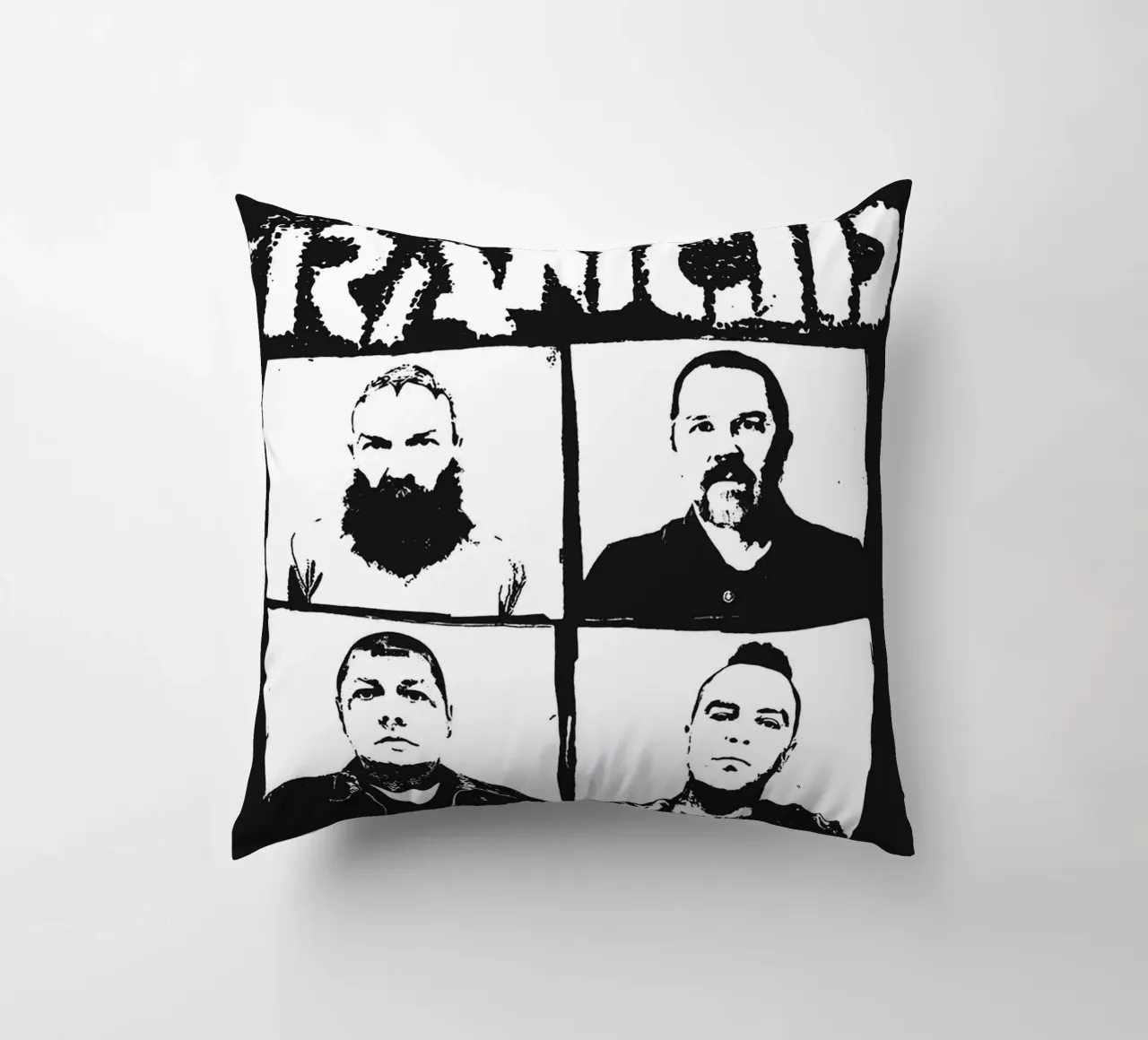 art du groupe rancid coussin de vanhesling