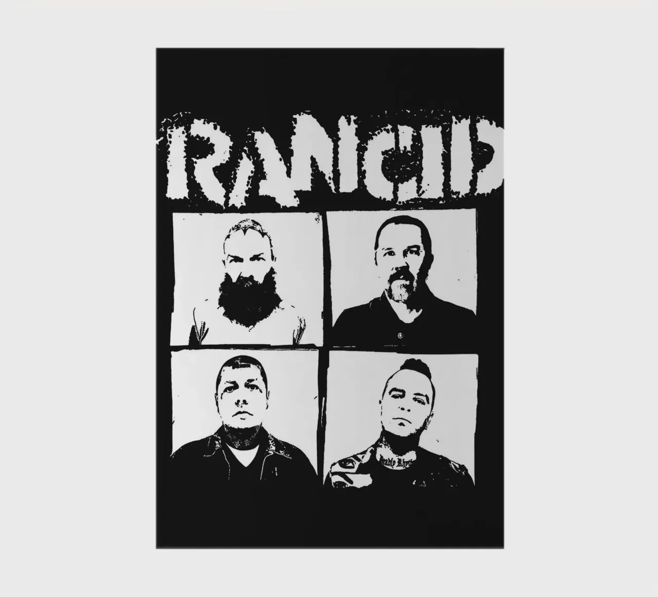 art du groupe rancid carnet de notes de vanhesling
