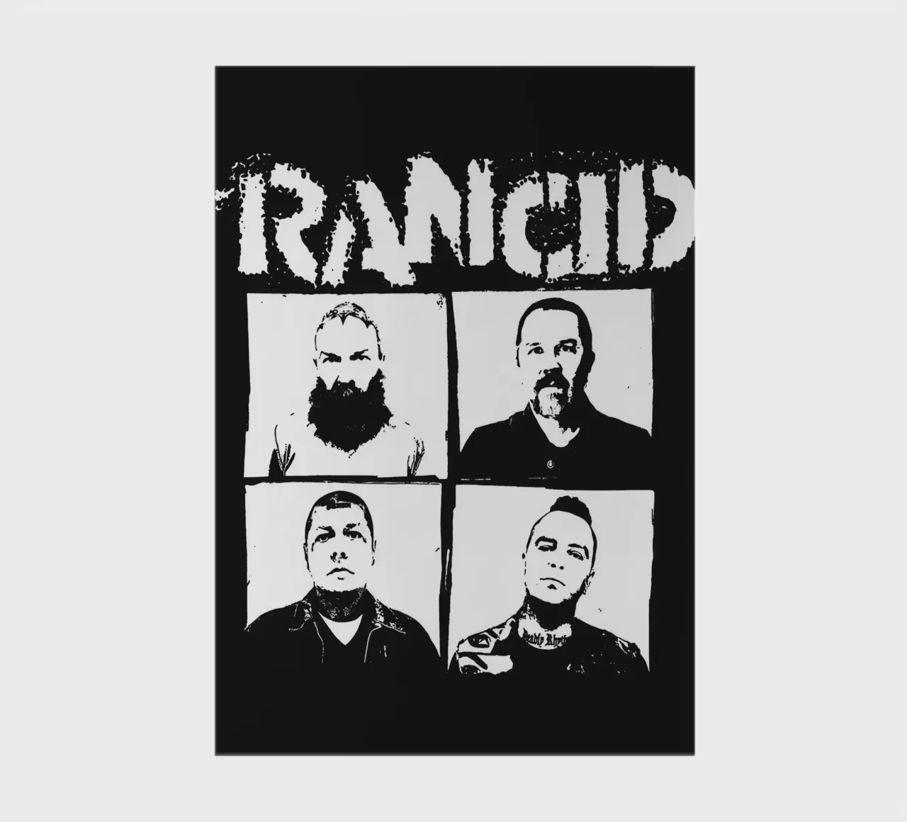 art du groupe rancid carnet de notes de vanhesling