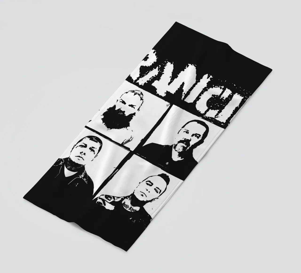art du groupe rancid serviette de plage de vanhesling