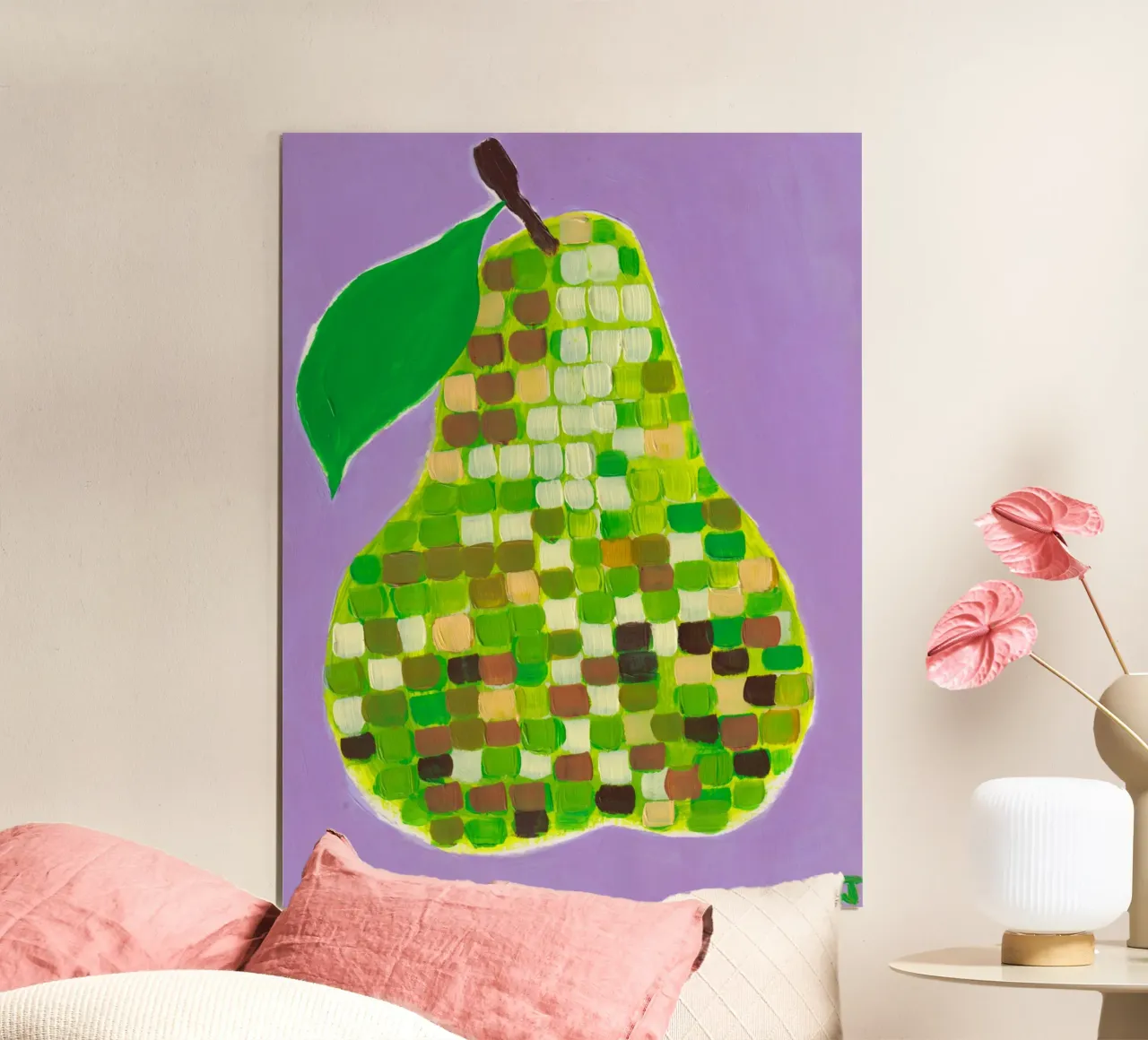 Disco Pear carta hahnemühle da Natasha Joseph