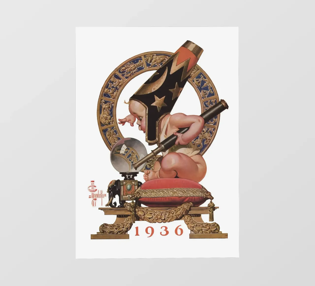 JCL 017 telo in pvc da JC Leyendecker