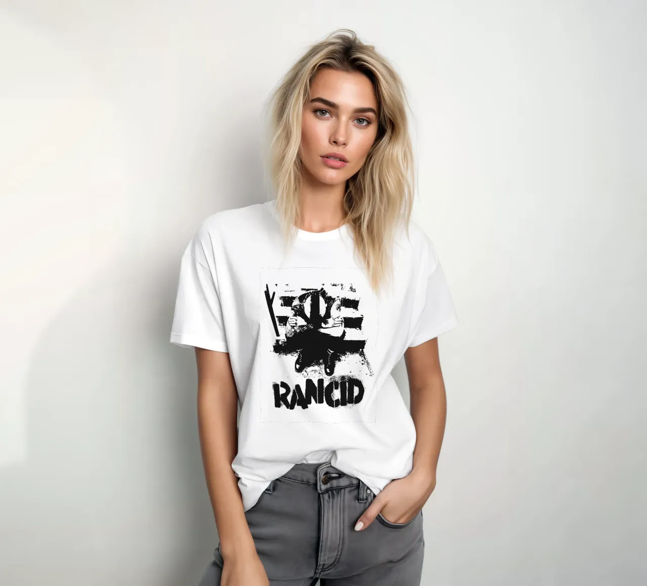 art du groupe rancid t-shirt de vanhesling