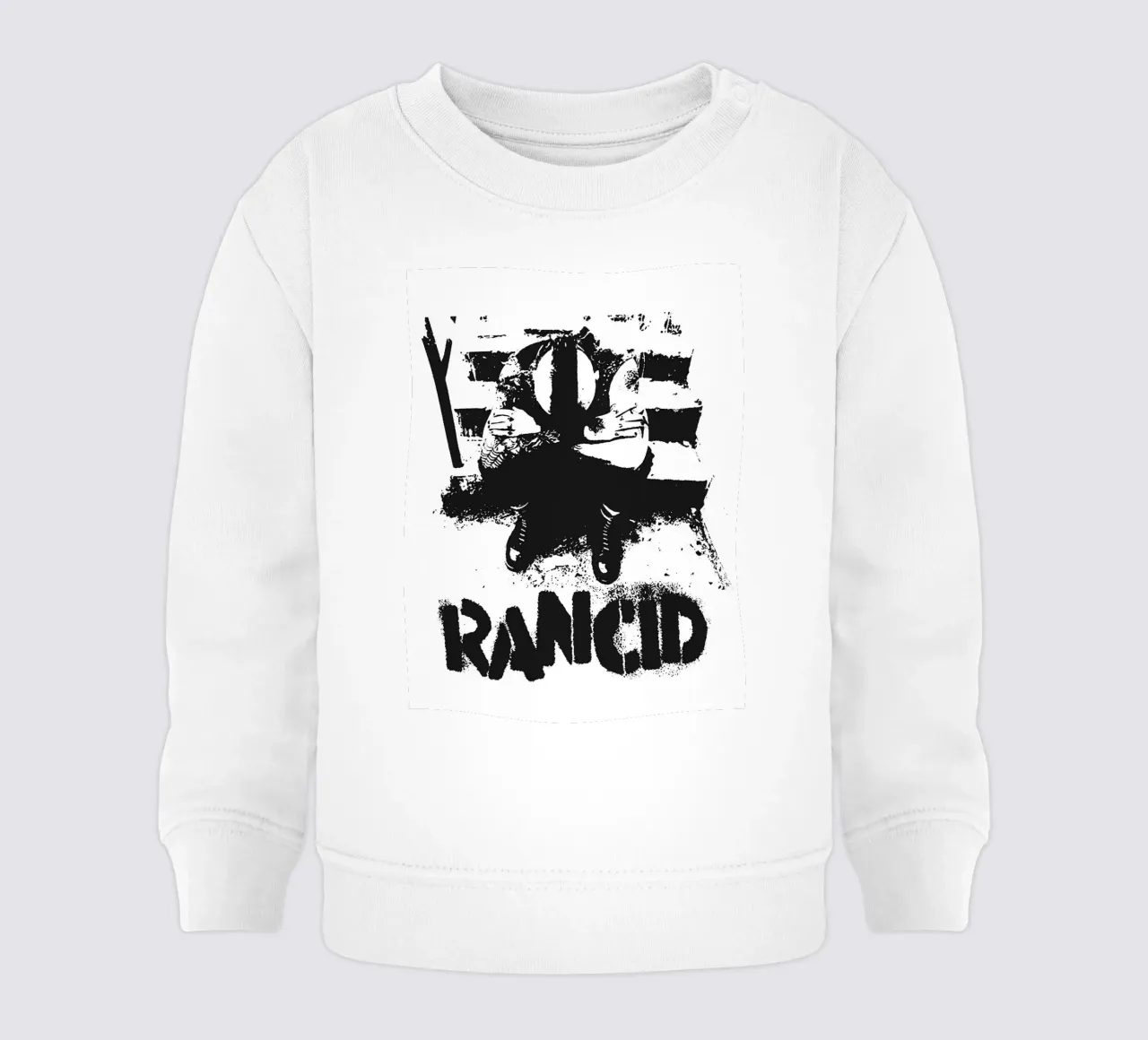 art du groupe rancid sweat pour bébé de vanhesling