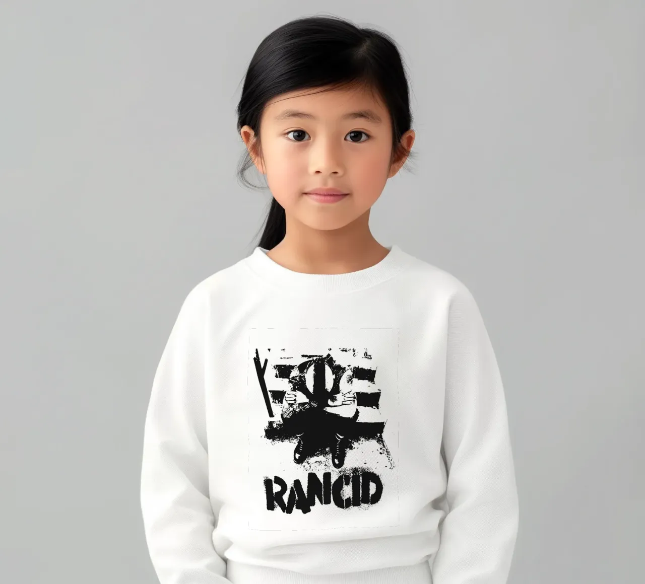 rancid band art kids sweatshirt by vanhesling