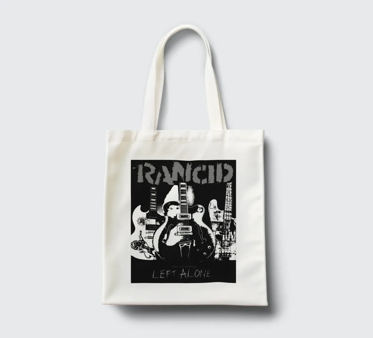 rancid band art tote bag by vanhesling