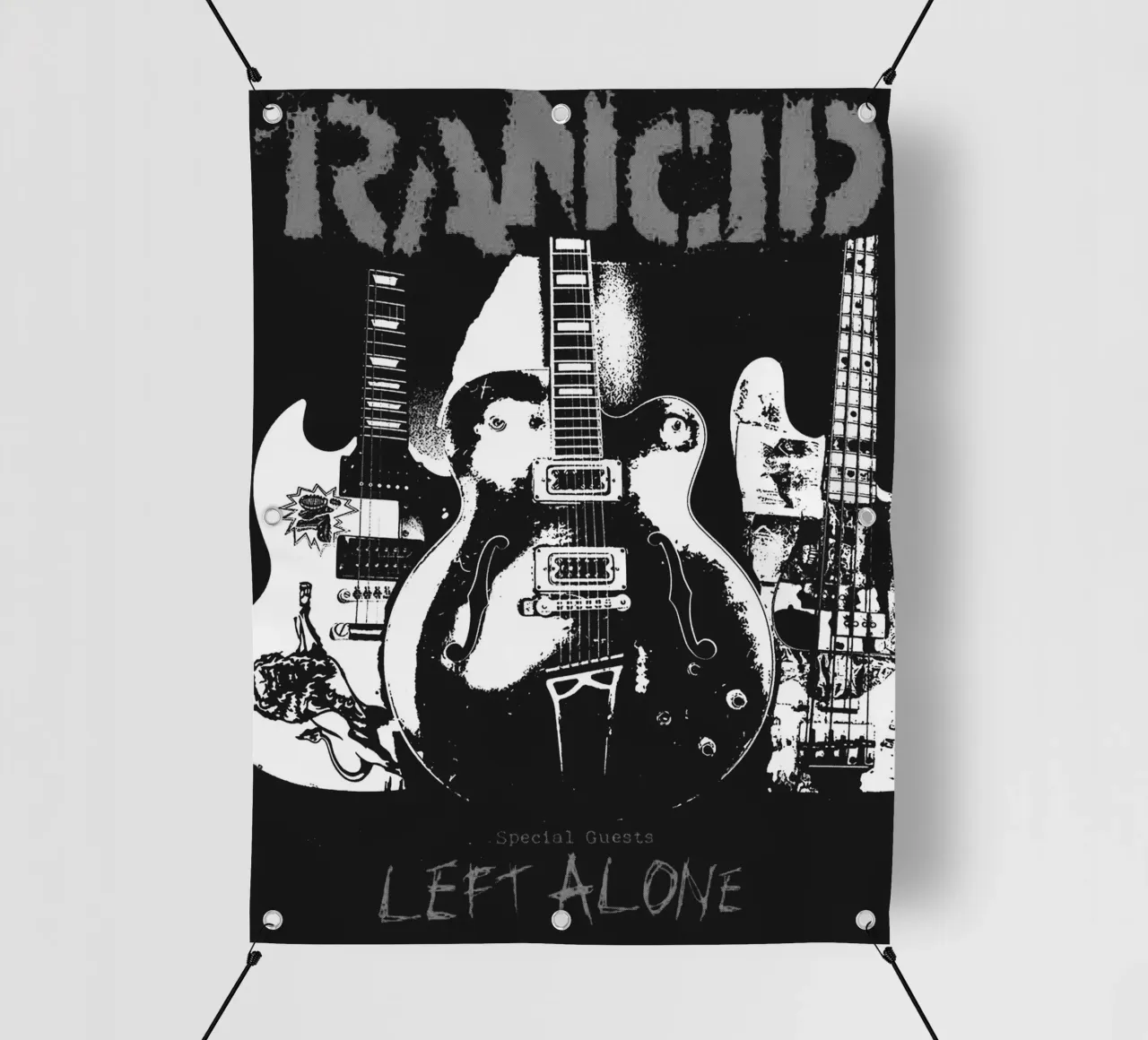 art du groupe rancid bâche pvc de vanhesling