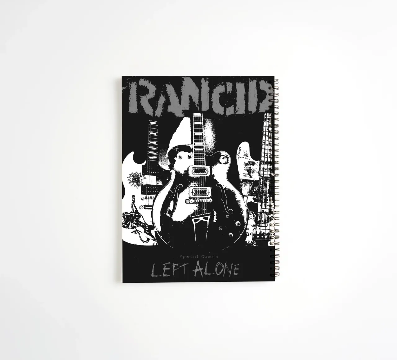 art du groupe rancid carnet à spirale de vanhesling