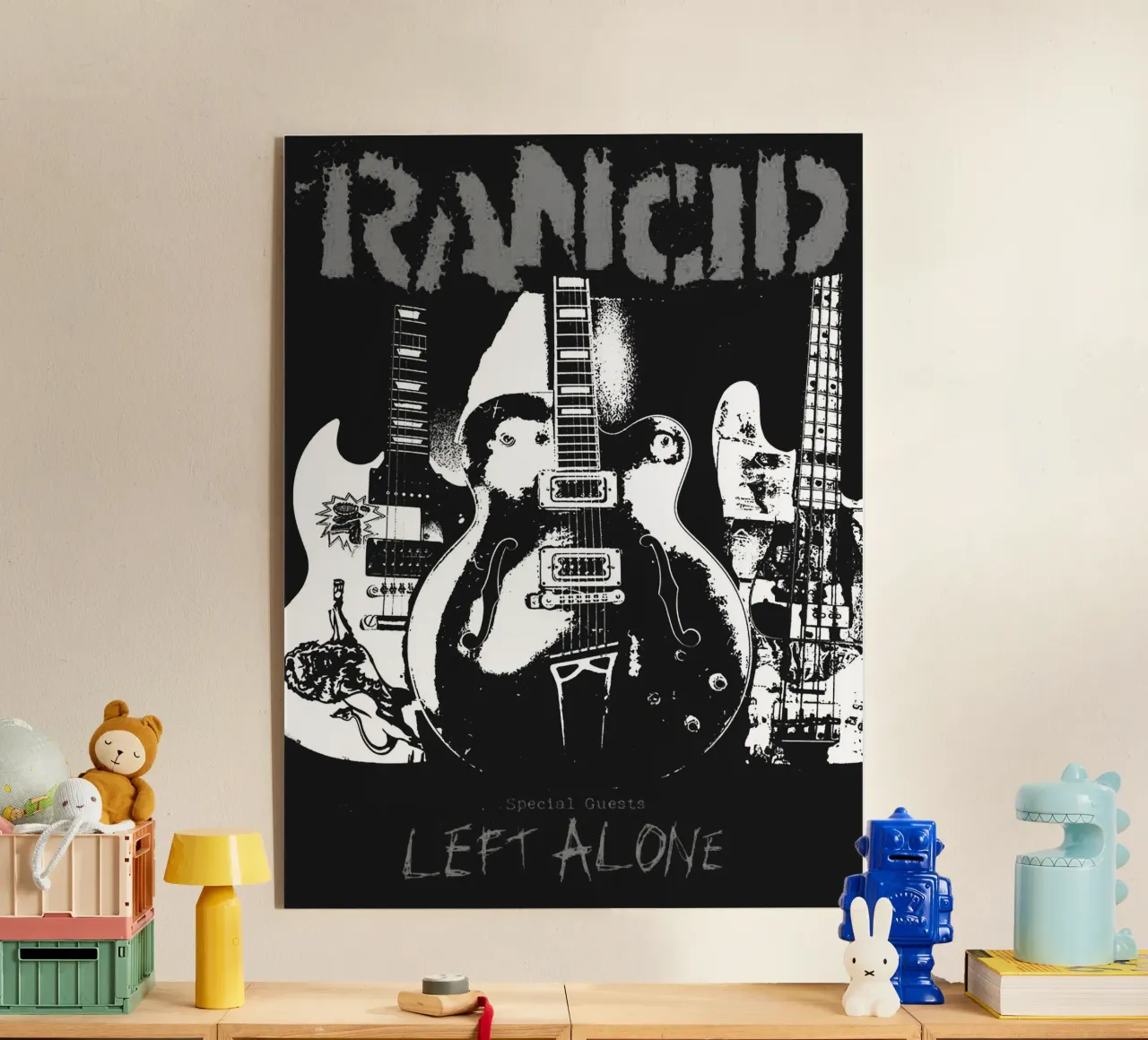 art du groupe rancid plexiglas de vanhesling