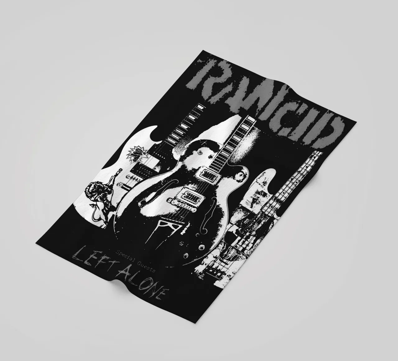 art du groupe rancid serviette de plage de vanhesling