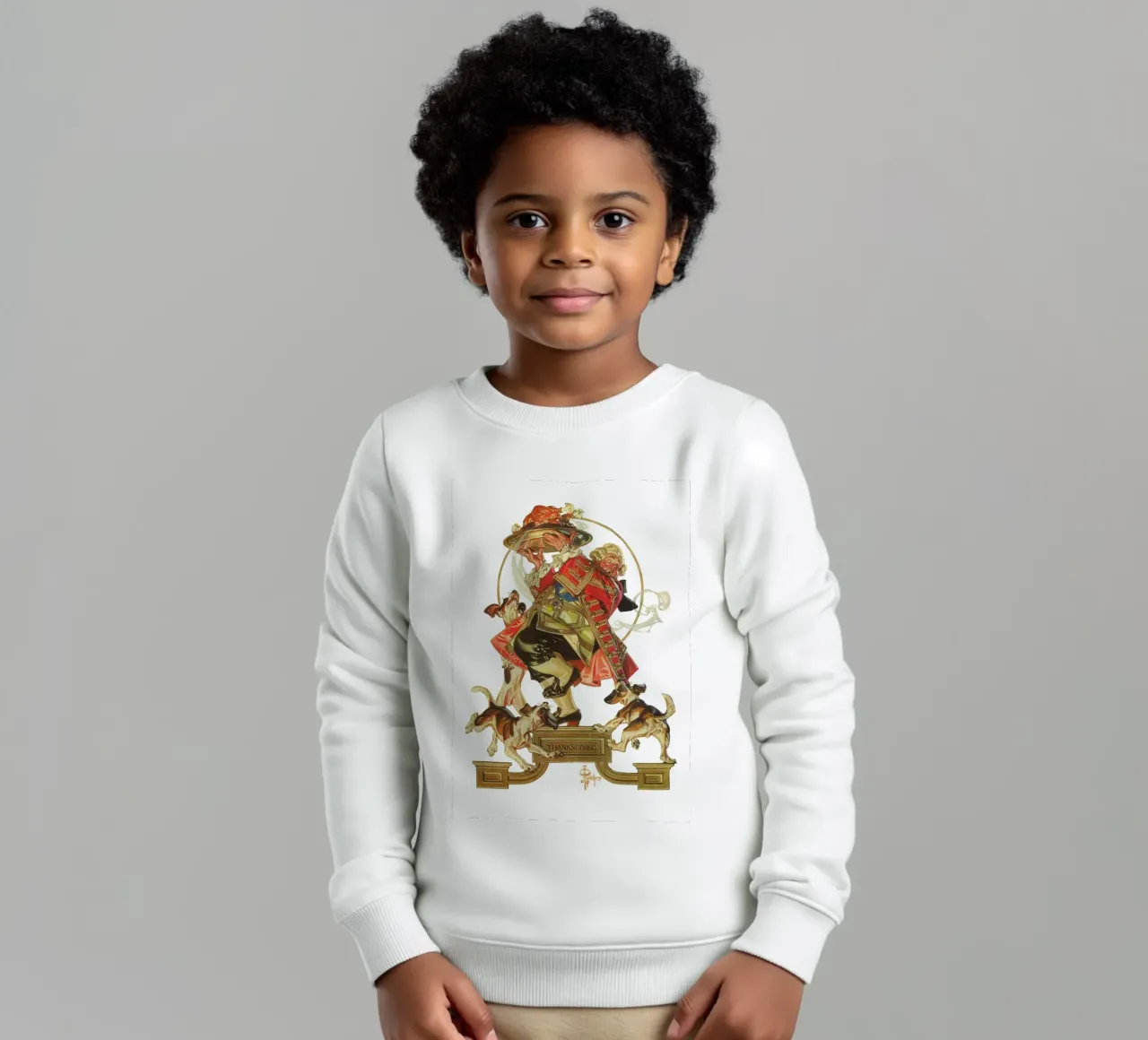 JCL 018 felpa bambino da JC Leyendecker