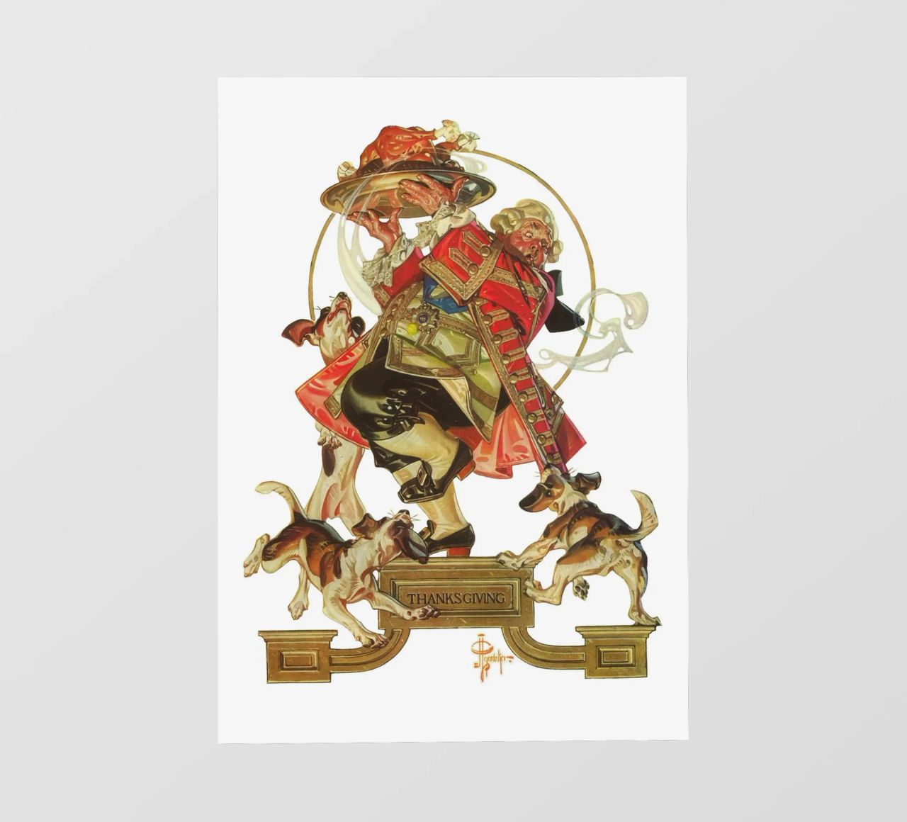 JCL 018 telo in pvc da JC Leyendecker