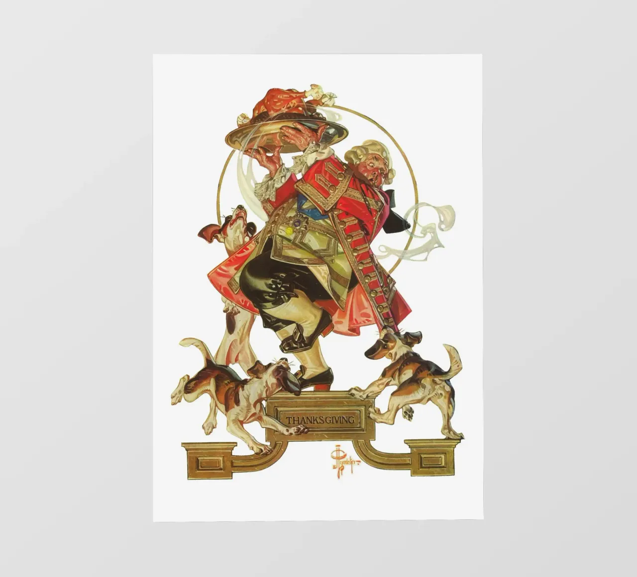 JCL 018 telo in pvc da JC Leyendecker