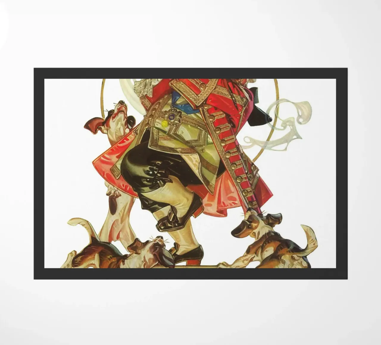 JCL 018 doormat by JC Leyendecker