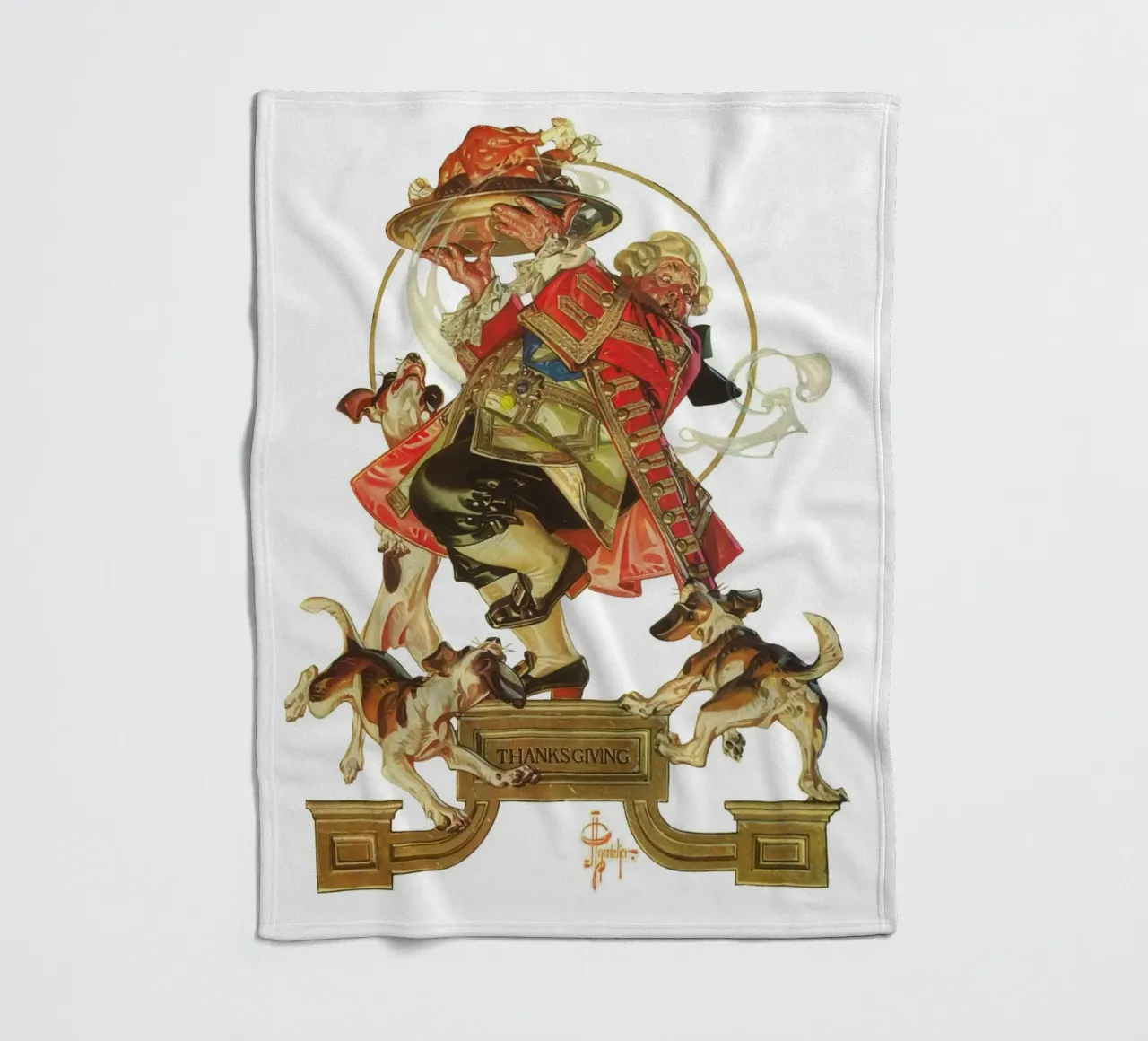 JCL 018 coperta in pile da JC Leyendecker