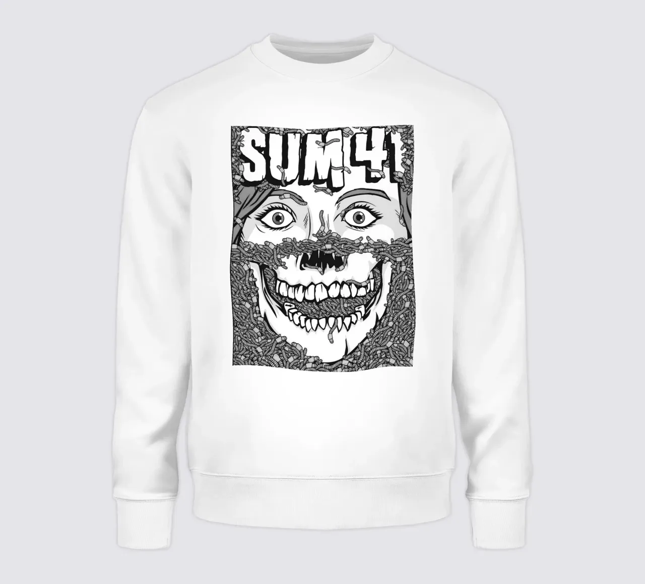 sum 41 band art felpa da vanhesling