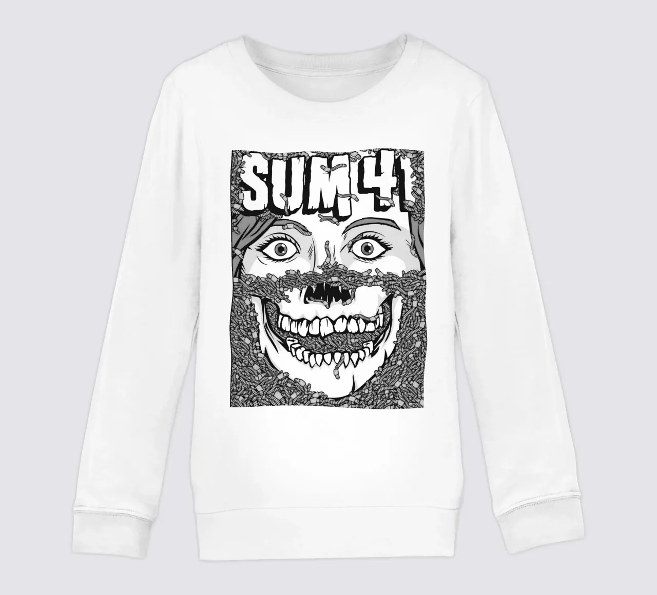 sum 41 band art felpa bambino da vanhesling