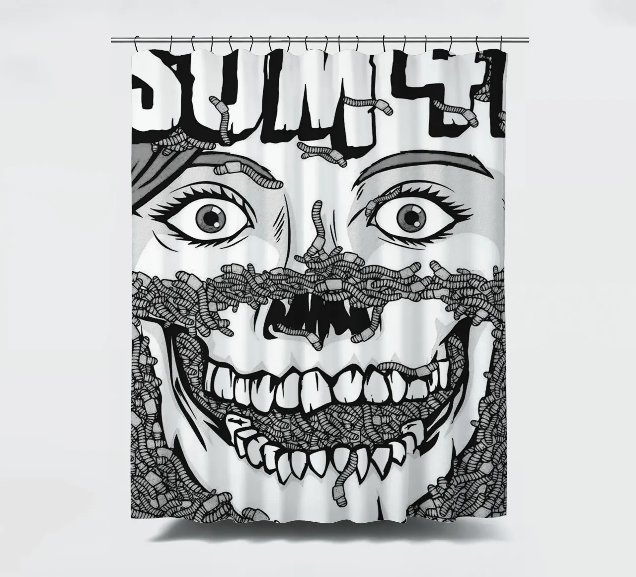 sum 41 band art shower curtain by vanhesling