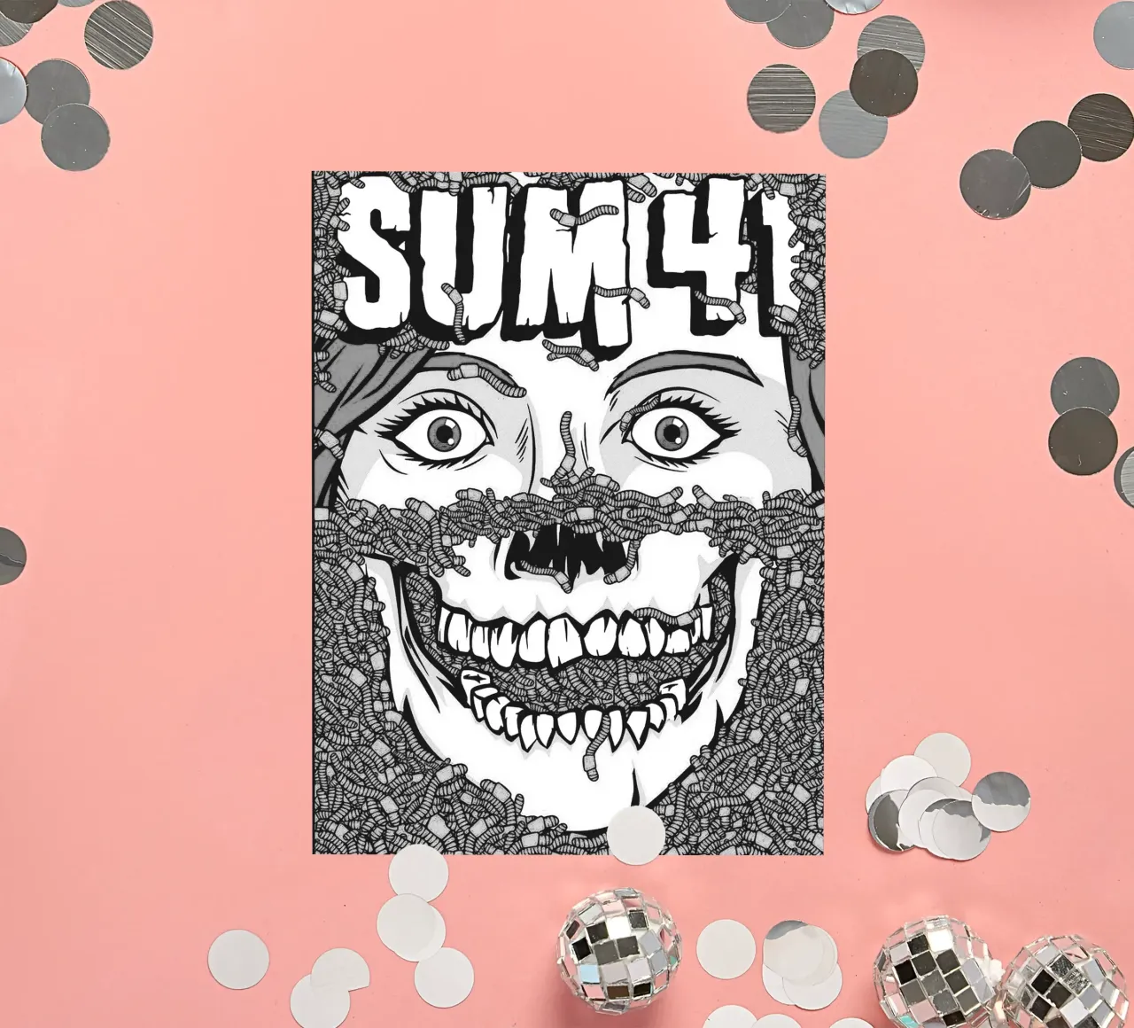 sum 41 band art sticker by vanhesling