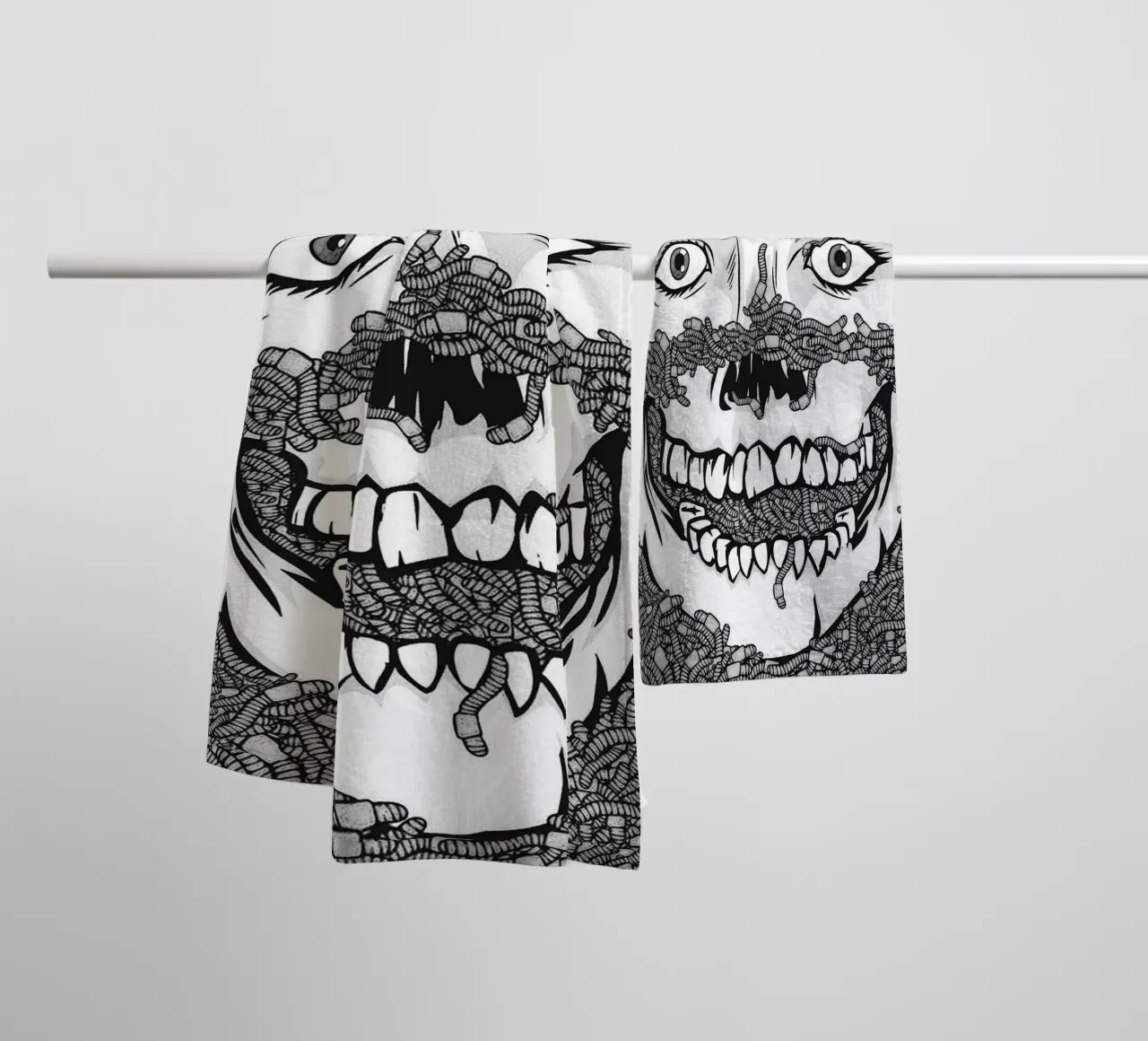 sum 41 band art asciugamano da bagno da vanhesling