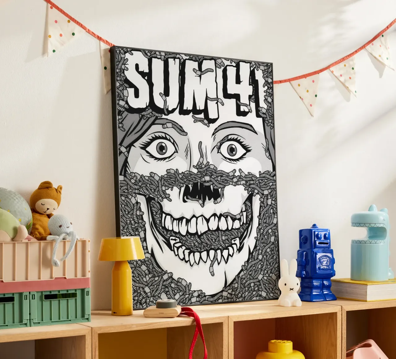 sum 41 band art alluminio dibond da vanhesling